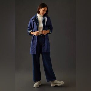 NWT Anthropologie Maeve  Collared Anorak Jacket